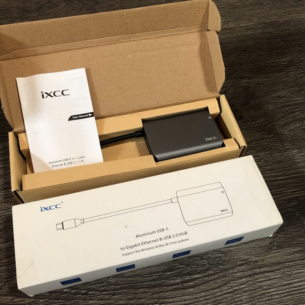 iXCC USB-C RJ45 Hub - Picture 2 of 4
